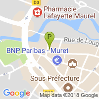 carte de la Pharmacie Clement Ader