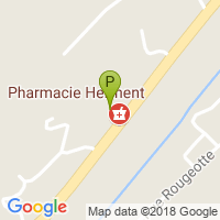 carte de la Pharmacie Herment