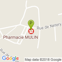 carte de la Pharmacie Mulin