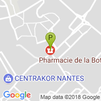 carte de la Pharmacie de la Bottiere