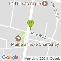 carte de la Pharmacie de la Mairie de Chantenay