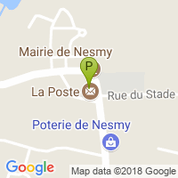 carte de la Pharmacie de Nesmy