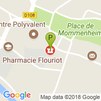 carte de la Pharmacie Flouriot