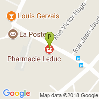 carte de la Pharmacie Leduc Moreau