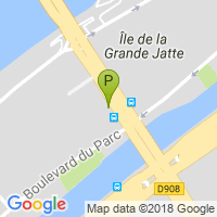 carte de la Pharmacie de l'Ile de la Jatte