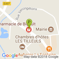 carte de la Pharmacie de Bigault de Casanove