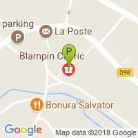 carte de la Pharmacie Blampin