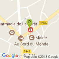 carte de la Pharmacie de la Foret