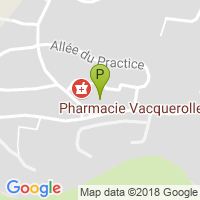 carte de la Pharmacie de Vacquerolles