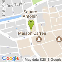 carte de la Pharmacie de la Maison Carree