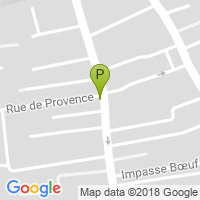 carte de la Pharmacie Saint Ruf