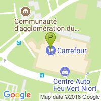 carte de la Pharmacie de l'Atlantique