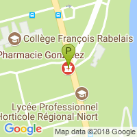 carte de la Pharmacie Gonzalez