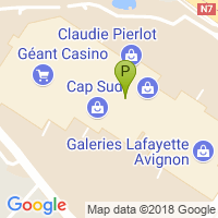 carte de la Pharmacie Cap Sud