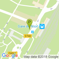 carte de la Pharmacie de la Gare