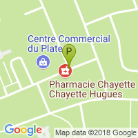 carte de la Pharmacie Chayette