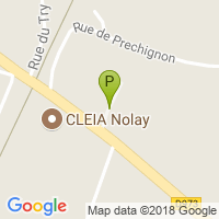 carte de la Pharmacie de Nolay