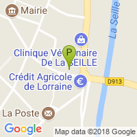 carte de la Pharmacie de la Seille