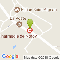 carte de la Pharmacie de Noroy