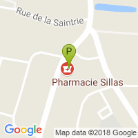 carte de la Pharmacie Sillas