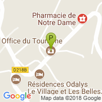 carte de la Pharmacie de Notre Dame