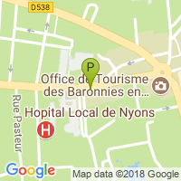 carte de la Pharmacie Centrale