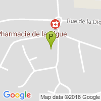 carte de la Pharmacie de la Digue