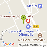 carte de la Pharmacie d'Offranville