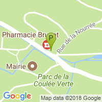 carte de la Pharmacie Brunet