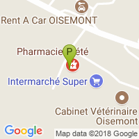 carte de la Pharmacie du Vimeu Vert