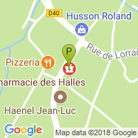 carte de la Pharmacie des Halles