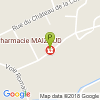 carte de la Pharmacie Maizaud