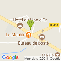 carte de la Pharmacie du Menhir