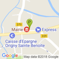 carte de la Pharmacie du Val d'Origny