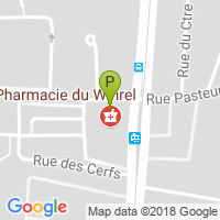 carte de la Pharmacie du Wihrel