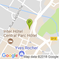 carte de la Pharmacie du Parc