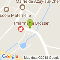 carte de la Pharmacie Brosset