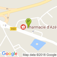 carte de la Pharmacie Aze