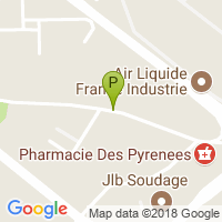 carte de la Pharmacie des Pyrenees