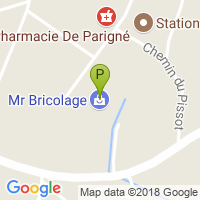 carte de la Pharmacie Auger Lemaire