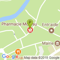 carte de la Pharmacie Moreau