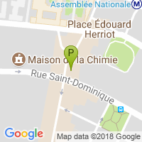 carte de la Pharmacie de l'Assemblee