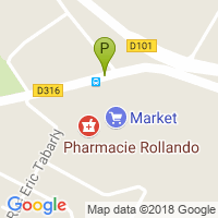 carte de la Pharmacie de Baden