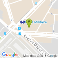 carte de la Pharmacie de l'Ecole Militaire