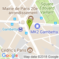 carte de la Pharmacie Gambetta