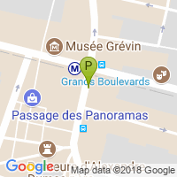 carte de la Pharmacie des Grands Boulevards