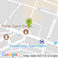 carte de la Pharmacie de la Porte Saint Denis