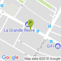 carte de la Pharmacie Centrale d'Alesiaas