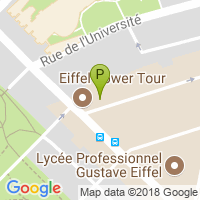 carte de la Pharmacie de la Tour Eiffel
