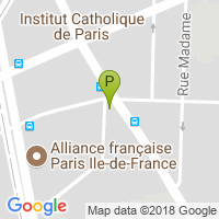 carte de la Pharmacie d'Assas